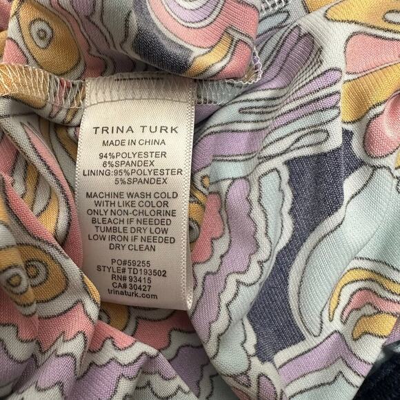 Trina Turk Antilla Halter Jumpsuit Women's Size Small - Picture 5 of 5
